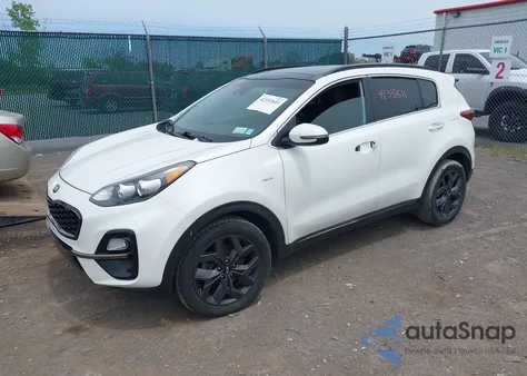2020 Kia Sportage S из США, поврежденный, VIN KNDP6CAC2L7668191